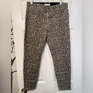 Knox Rose Animal Print Trousers